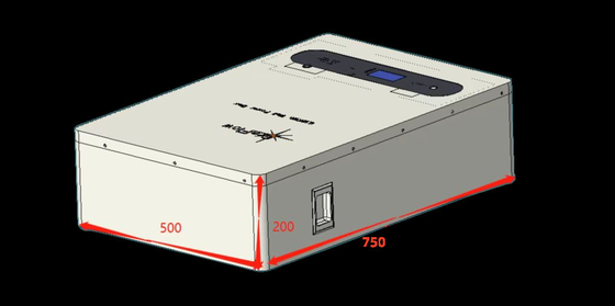 48V 200Ah Muurbevestiging 10kwh Lifepo4 Batterij Powerwall