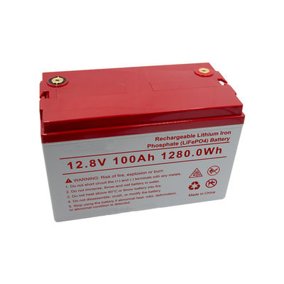 De Batterij van rv 100ah 12V Lifepo4