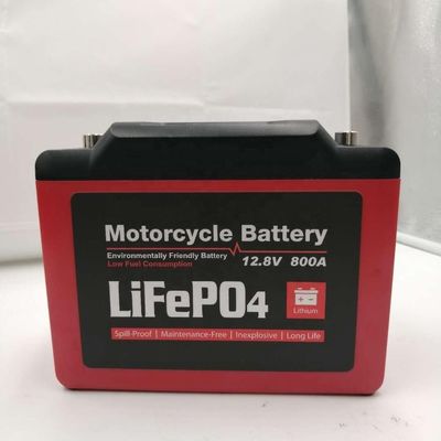 Lithium 800 CCA 8Ah 12V Lifepo4 Batterij voor motorfietsaanzet