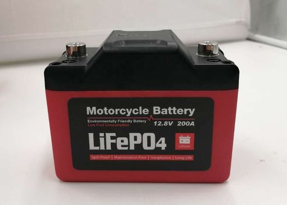 van de de Motorfietsbatterij van 12V 2Ah 200CCA het Elektrische Ion van het het Paklifepo4 Lithium