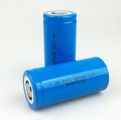 3.2V 32700 de Batterijcel 19.2Wh van 6000mAh LiFePO4 voor Zonne LEIDENE Lichten