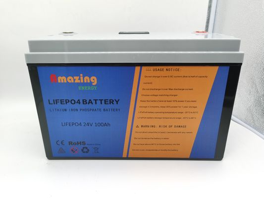 Rv-Boot Navulbare Lifepo4 Batterij 24V 100Ah voor Golfkar