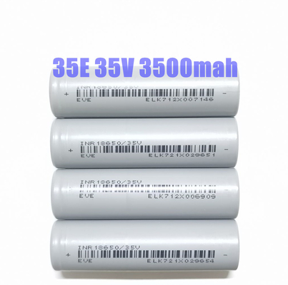 EVE 35V 18650 cilindrische batterijcel 3.7 3500mah Li-ion batterijcel 3C ontlading