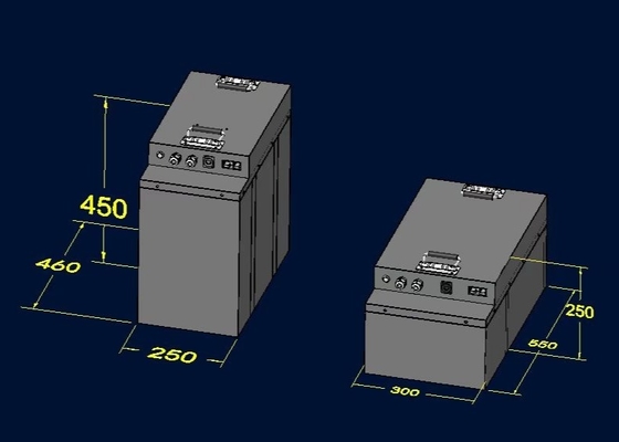 Hoogwaardige 48V 100Ah golfkartenbatterij voor elektrische voertuigen