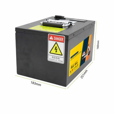 Van het de Motorfietslithium van de golfauto 60V 24A Batterij 800 de Cel van de Cyclidouane
