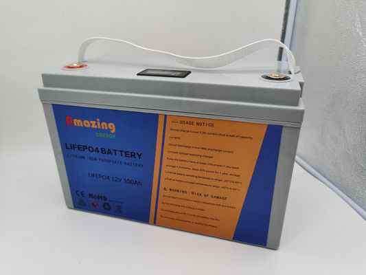 De Cycli van de de Voltlifepo4 Batterij 100ah 3000 van IP56 ESS 12 voor Boot Marien rv